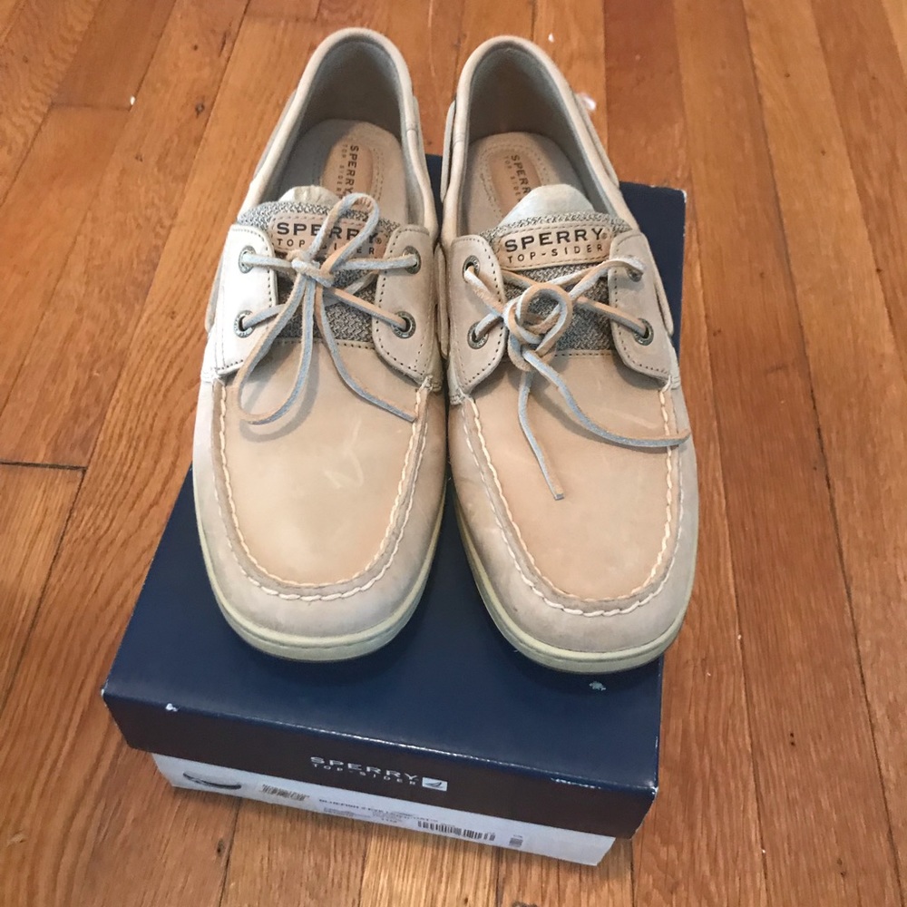 Sperry’s size 11 worn once, Excellent condition!